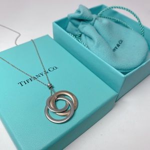 Tiffany Interlocking Tri Circles Necklace